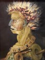 火美術史美術館 ジュゼッペ・アルチンボルド 古典的な静物画
